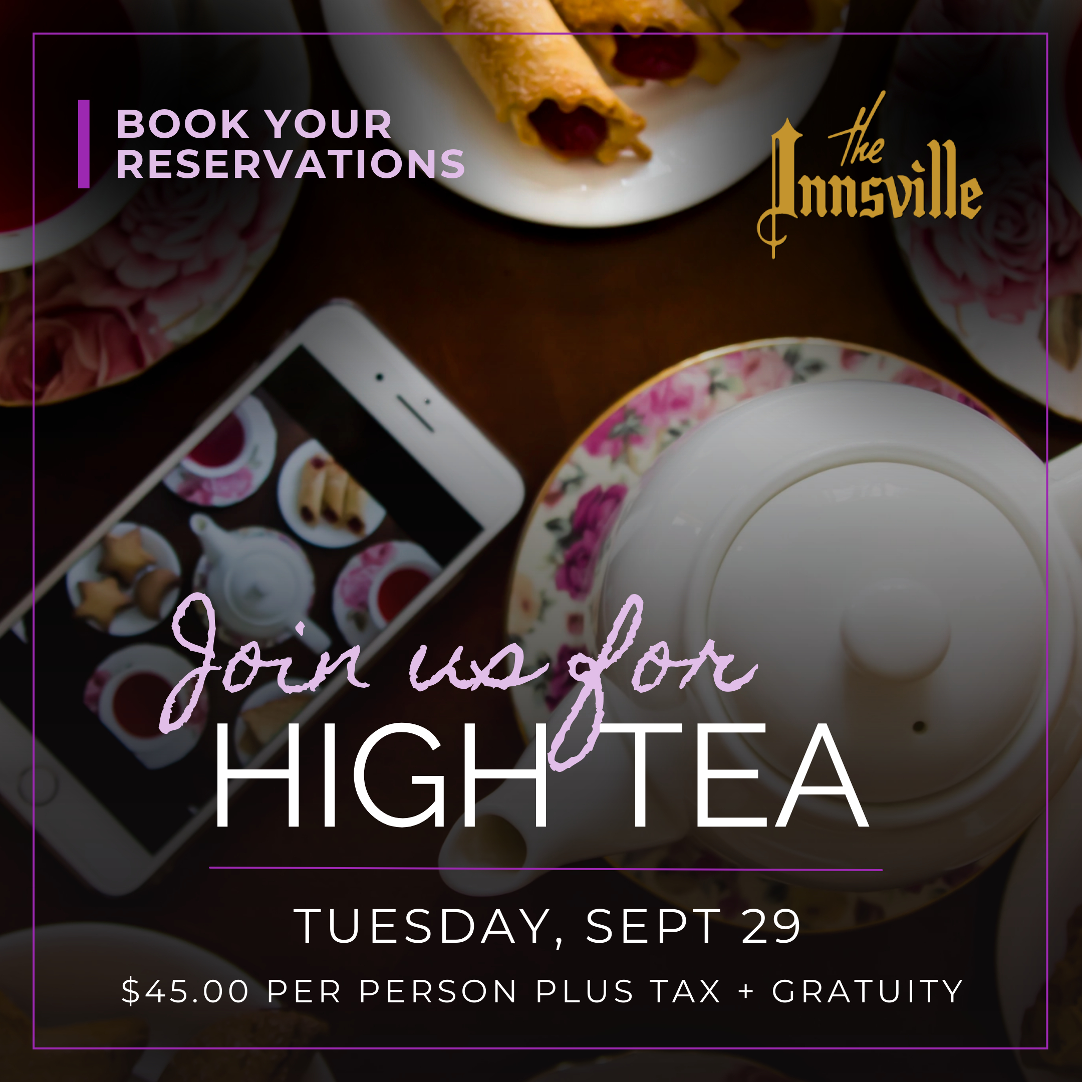 High Tea at The Innsville